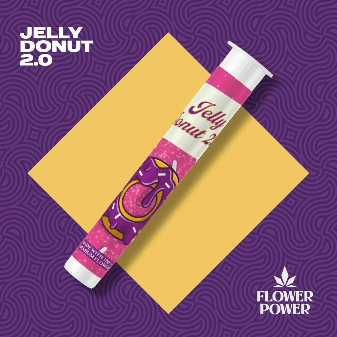 Flower Power - 1g Preroll - Jelly Donut 2.0