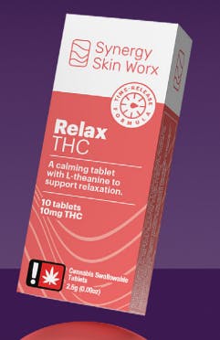 Synergy | Capsules 10pk | Relax THC | 100mg | Oregrown (Bend)