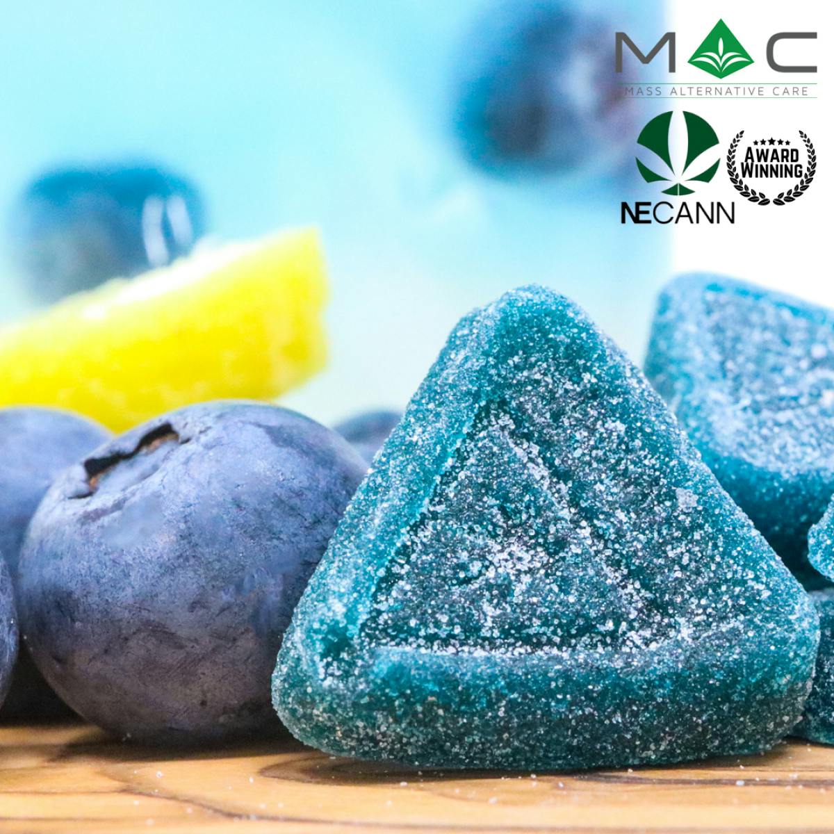 sMACs Full Spectrum Blueberry Lemonade RSO Gummy | 20 Pack (1000mg)