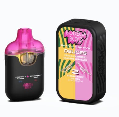Bodega Boyz - Pineapple Slushie X Strawberry Milk Disposable Vape by BODEGA BOYZ