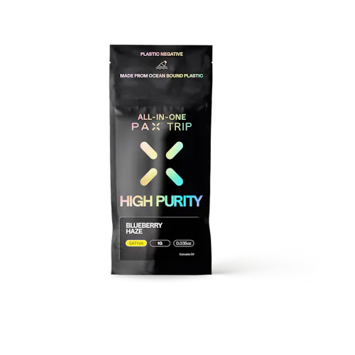 PAX | Blueberry Haze | High Purity THC | AIO | 1g-1