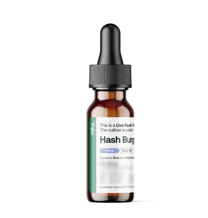 MFNY Live Resin Tincture (15ml) / Hash Burger