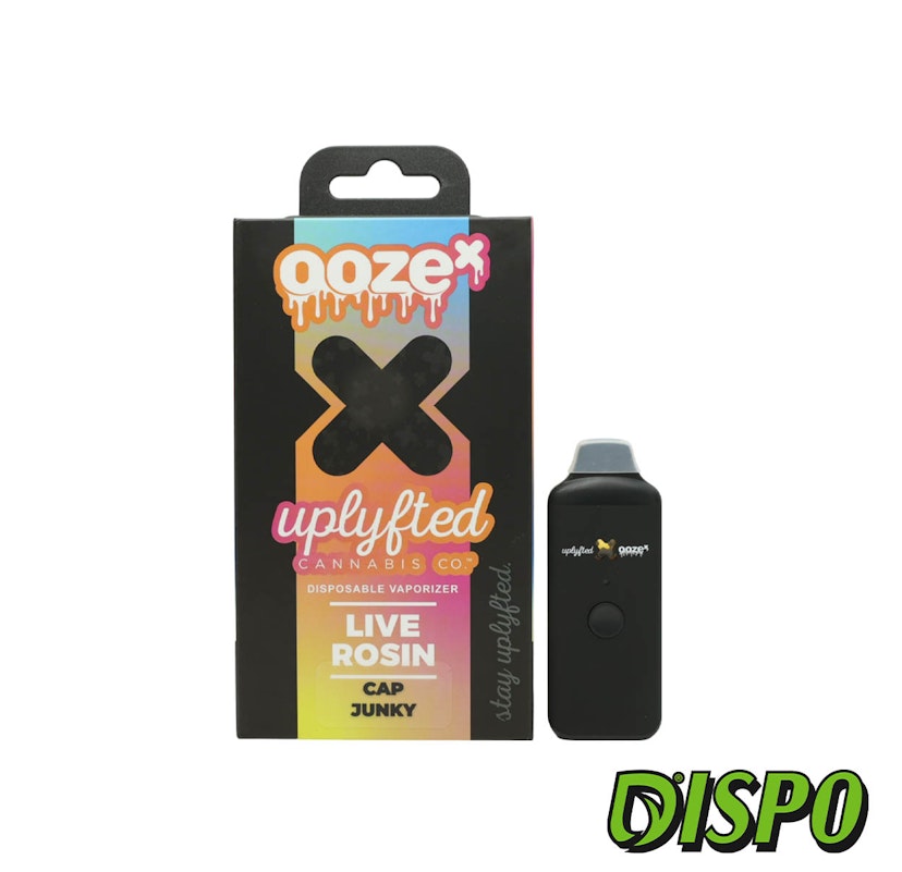 Uplyfted - Cap Junky .5G Live Rosin Disposable