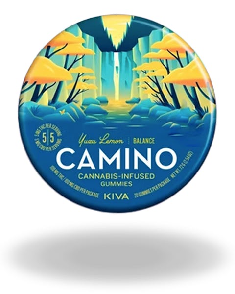 Product: Camino | Yuzu Lemon 1:1 Gummies | 100mg:100mg