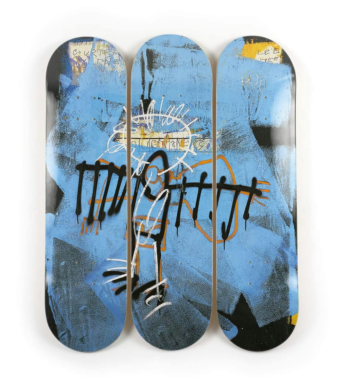 Jean-Michel Basquiat | Untitled (Angel) | Skate Deck