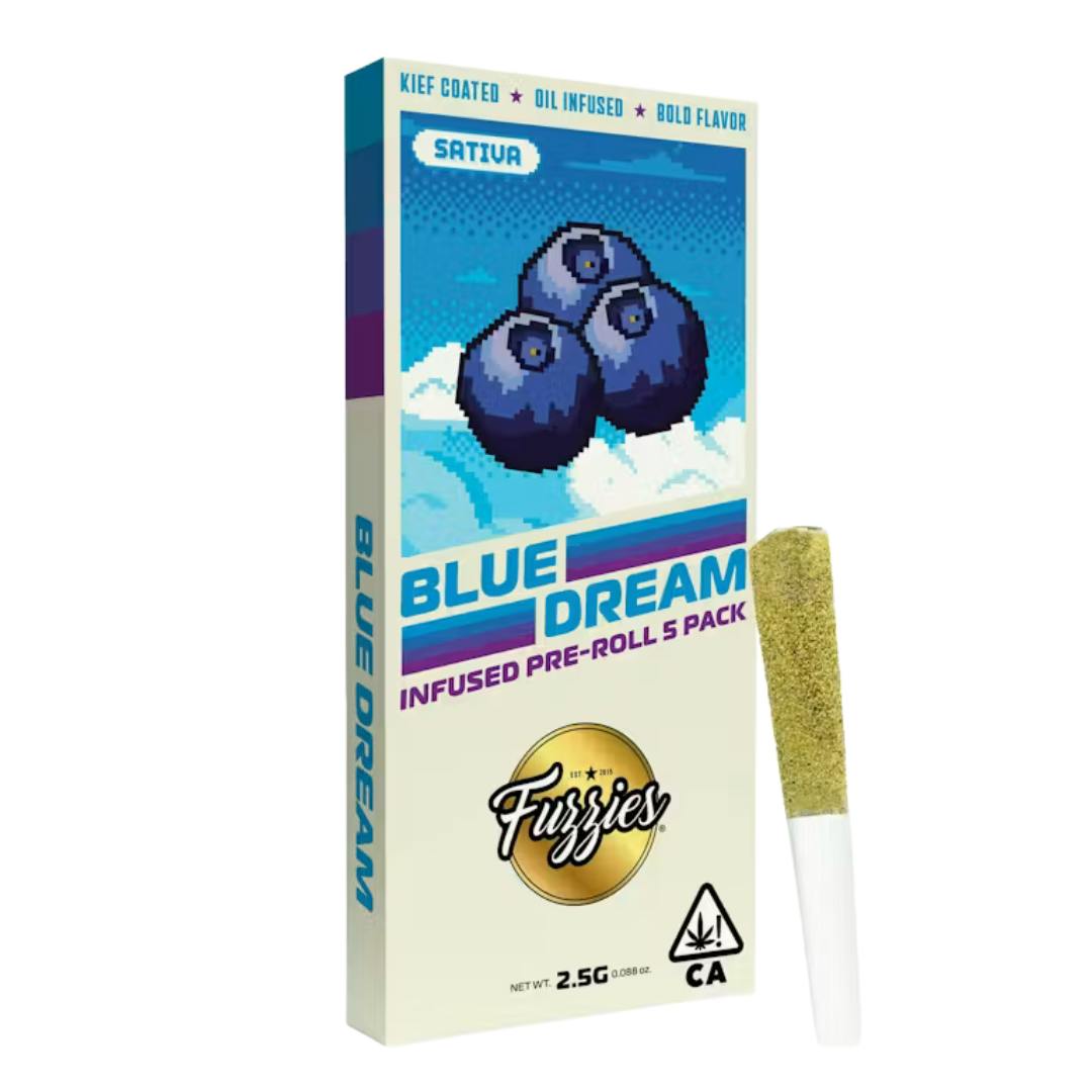 BLUE DREAM 5PK INFUSED PREROLLS