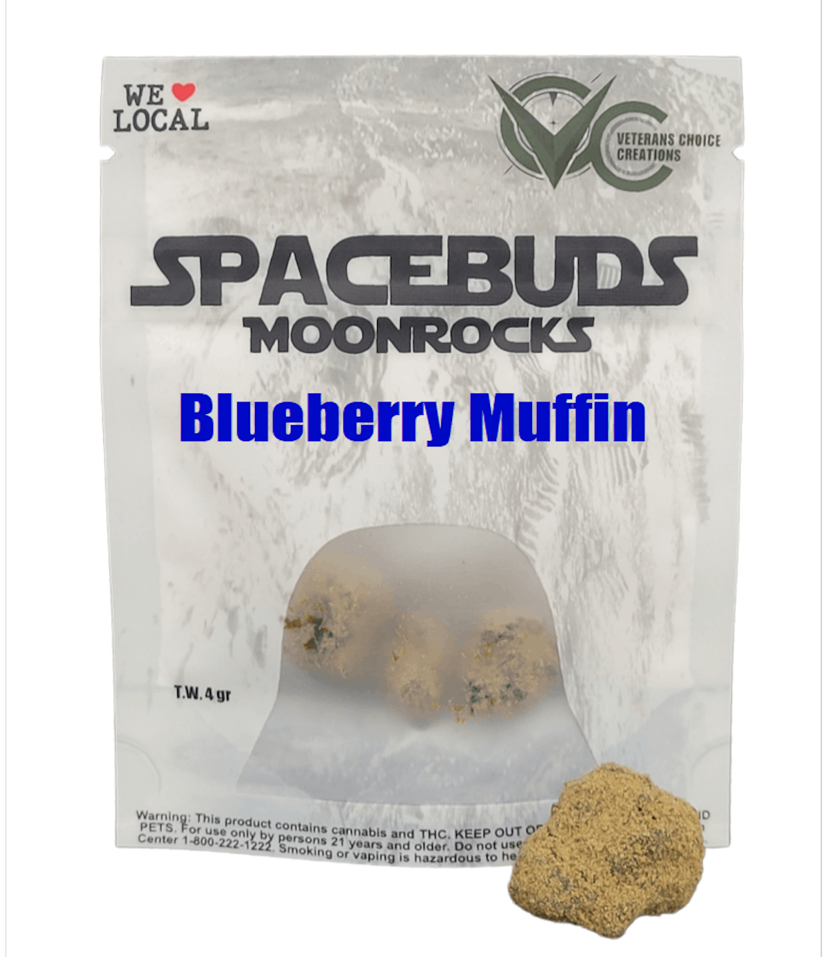 Image of Spacebuds – Blueberry Muffin Moonrocks