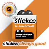 STICKEE | Orange Cream Pop | Sativa | Live Resin Concentrate | 5G - product image at King of Budz