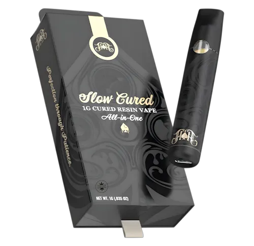 Heavy Hitters – Slow Cured Resin AIO Vape – Blue Razz – 1g-active