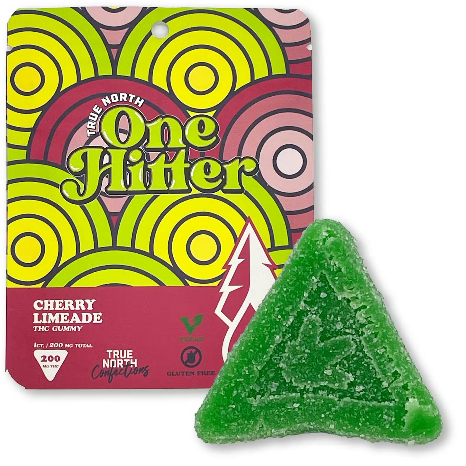 Product: True North | Cherry Limeade (one hitter) 200mg Gummy