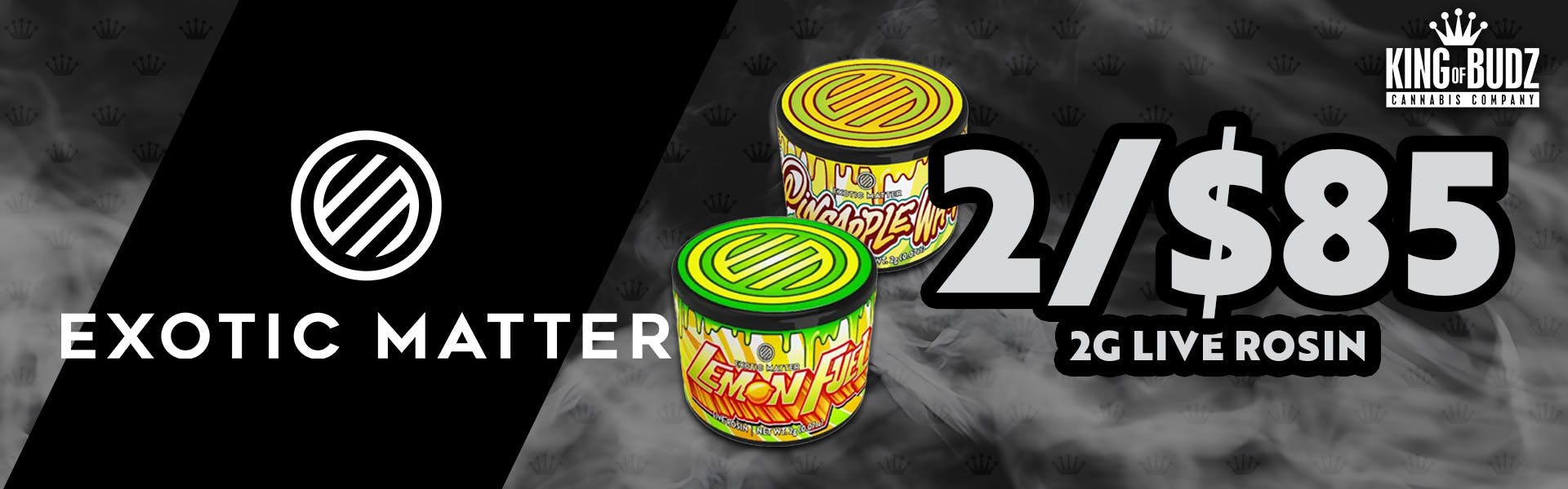 Exotic Matter - 2g Live Rosin - 2/$85