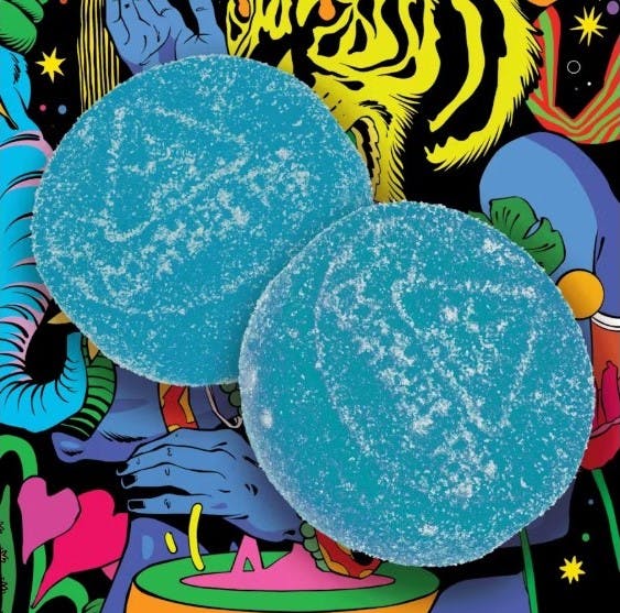 Sapura | Blue Raz Pineapple | Microdose | 10:1 | Gummies | 20pk