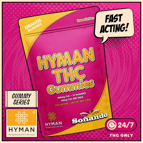 Hyman - 200mg Gummies - Sonando (All Day)