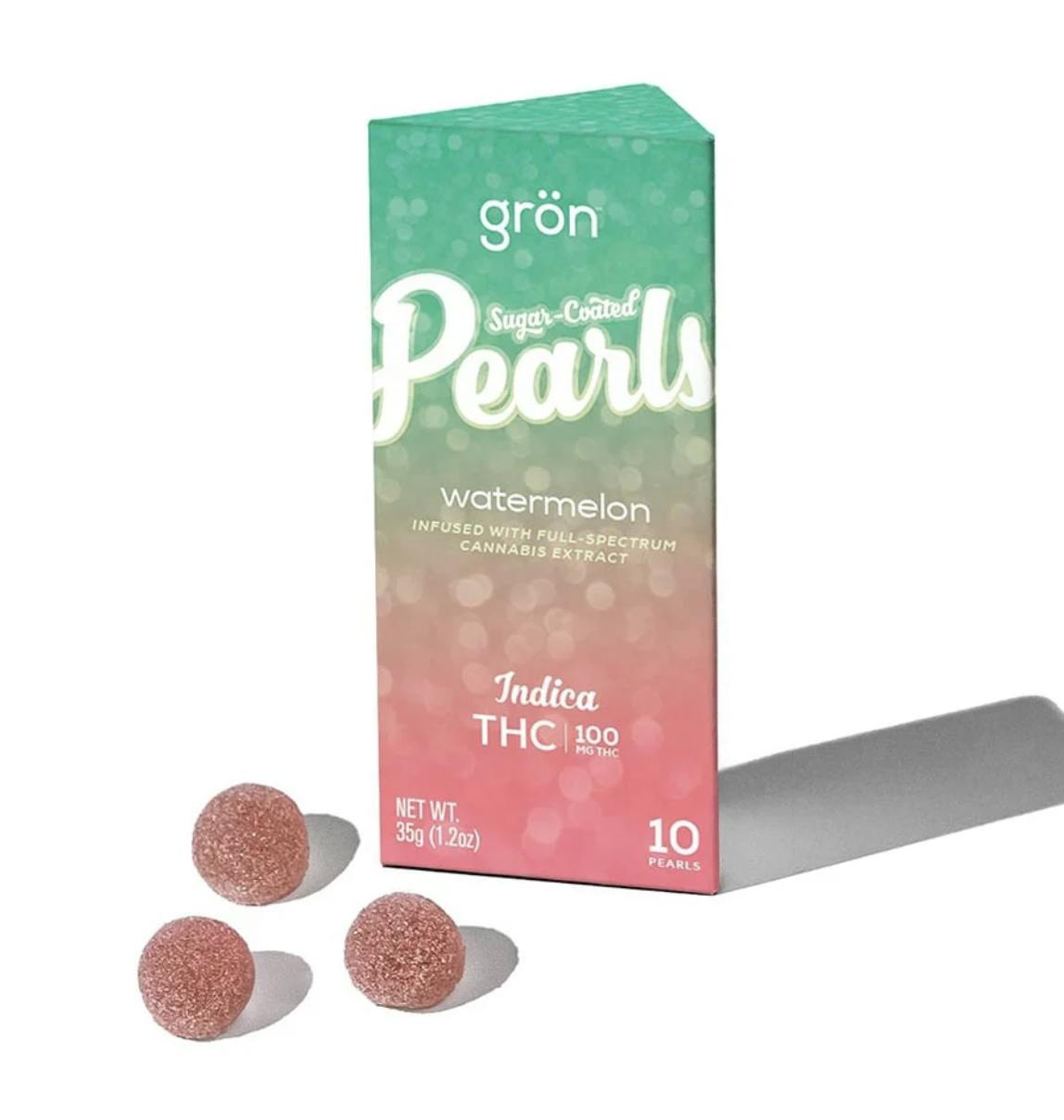 Edibles | Pearls | Gummies | Watermelon | 100mg | 10CT