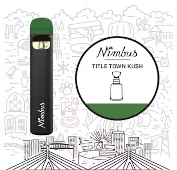 Title Town Kush (IH) - 1g Disposable Vape - Nimbus