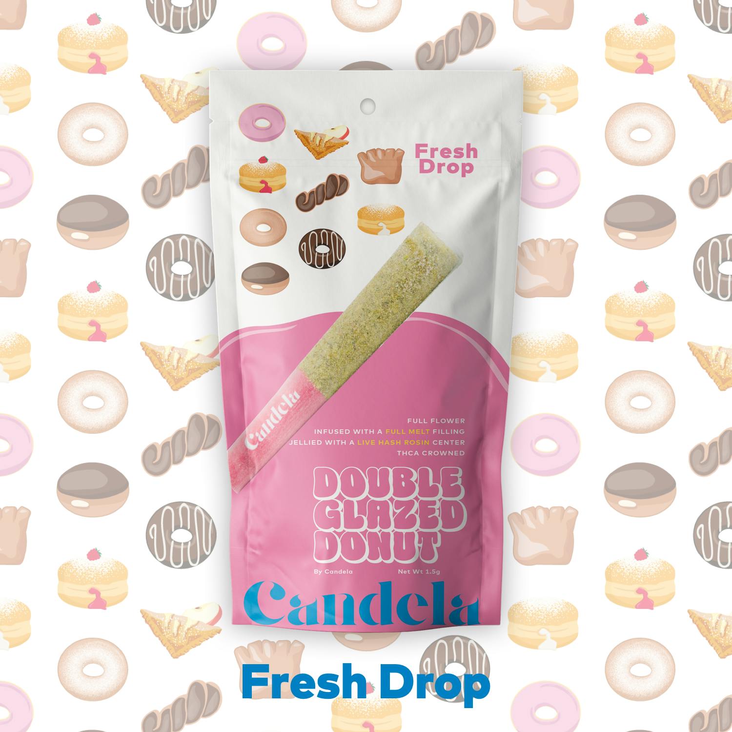 Candela - 1.5g Double Glazed Donut - Lemon Tree Tart