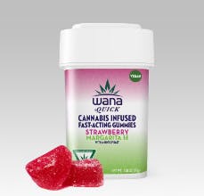 Product: 1:1 | Strawberry Margarita | 20mg THC x 20mg CBD | Fast Acting | Wana [10 pack]