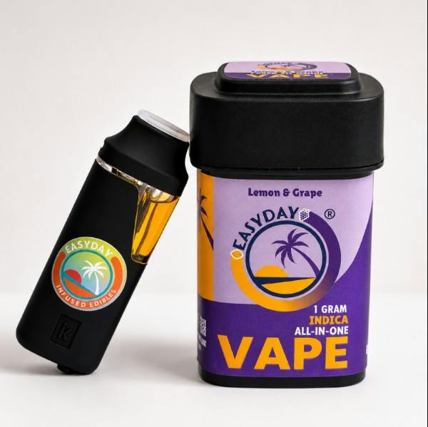 Lemon & Grape DISPOSABLE Oil Cartridge