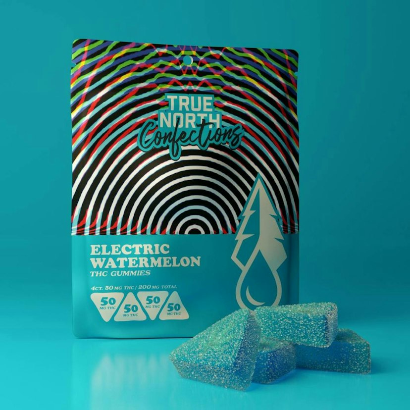 True North Collective 200mg Gummies Electric Watermelon