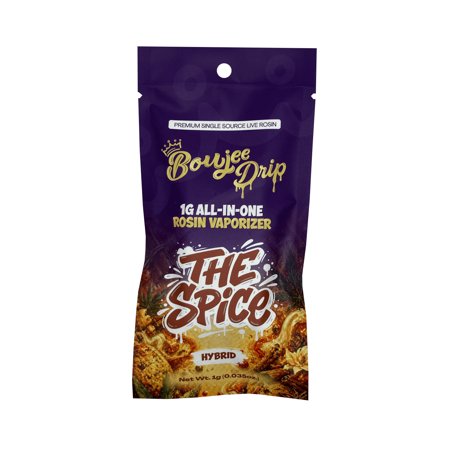Boujee | Live Hash Rosin Disposable - 1g - The Spice