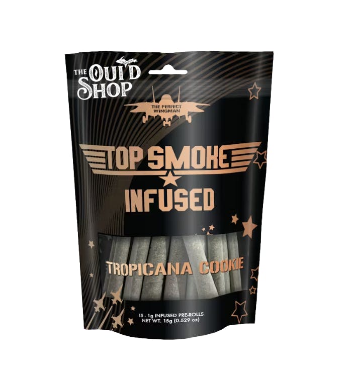 Product: Top Smoke | Infused Pre-Roll 15-Pack - 1g - Tropicana Cookies