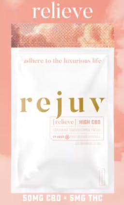 Transdermal Patches | Relieve | 5mg THC/60mg CBD
