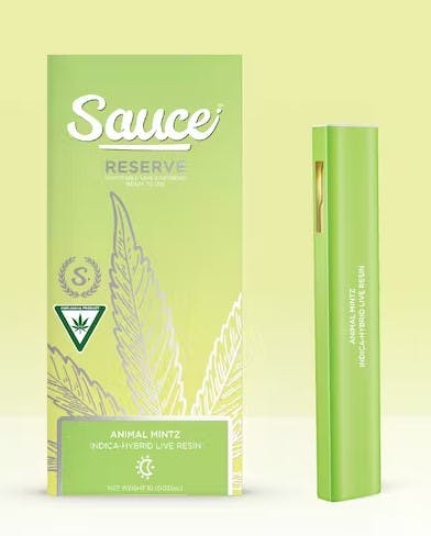 live sauce disposable vape pen ANIMAL MINTZ LIVE RESIN DISPOSABLE [1000MG] - 1g | Vaporizers