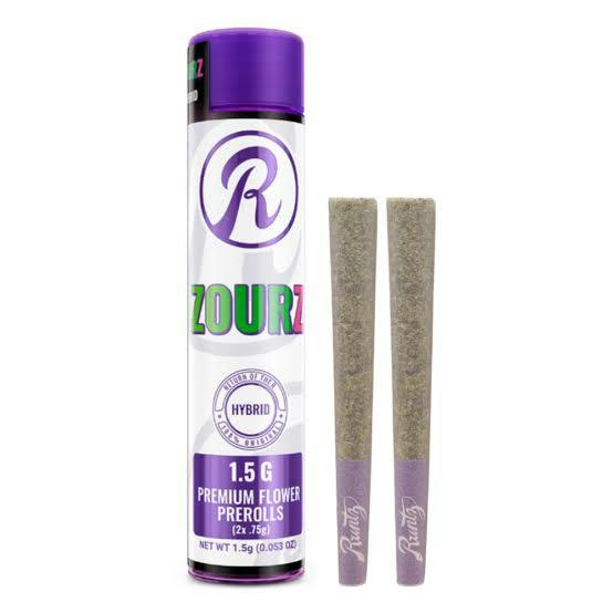 Runtz - 2 Pack .75g Prerolls - Zourz