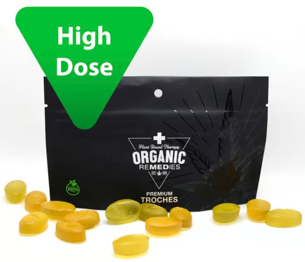 Blueberry Lemon Distillate Troches