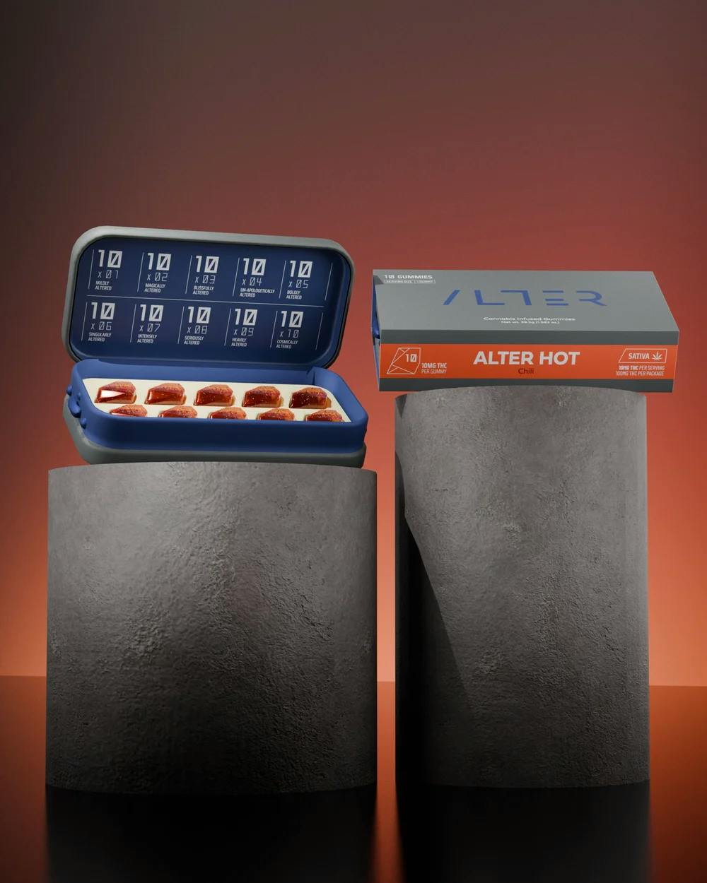 ALTER Edible Gummies Hot Chili Lime