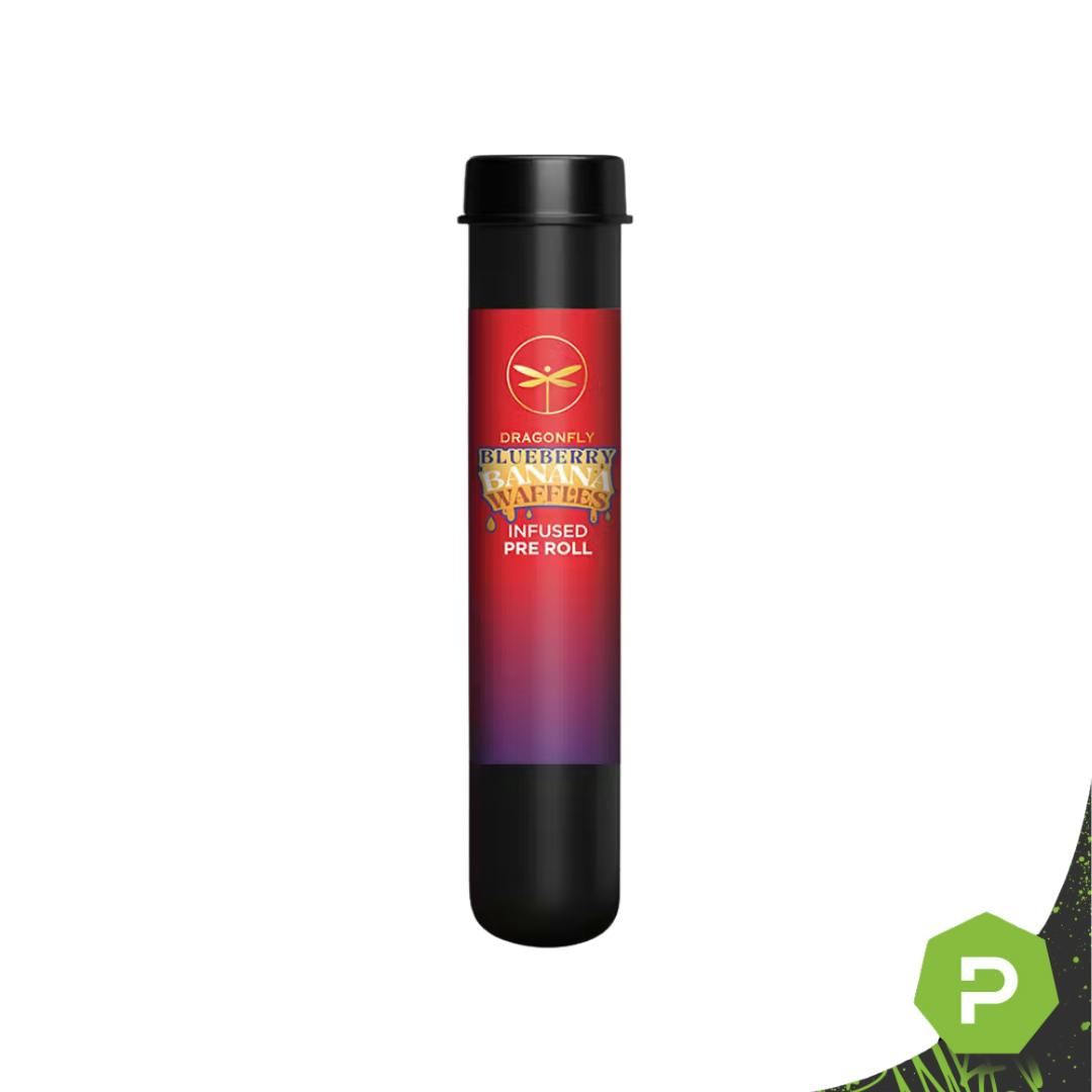 dragonfly disposable vape Dragonfly Infused Pre-Roll | Blueberry Banana Waffles crystal bar menthol mojito San Francisco Bay Coffee Saveurs:Strawberry Kiwi