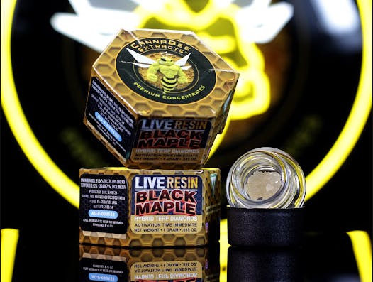 Product: Black Maple | Live Resin Terp Diamonds | Cannabee Extracts