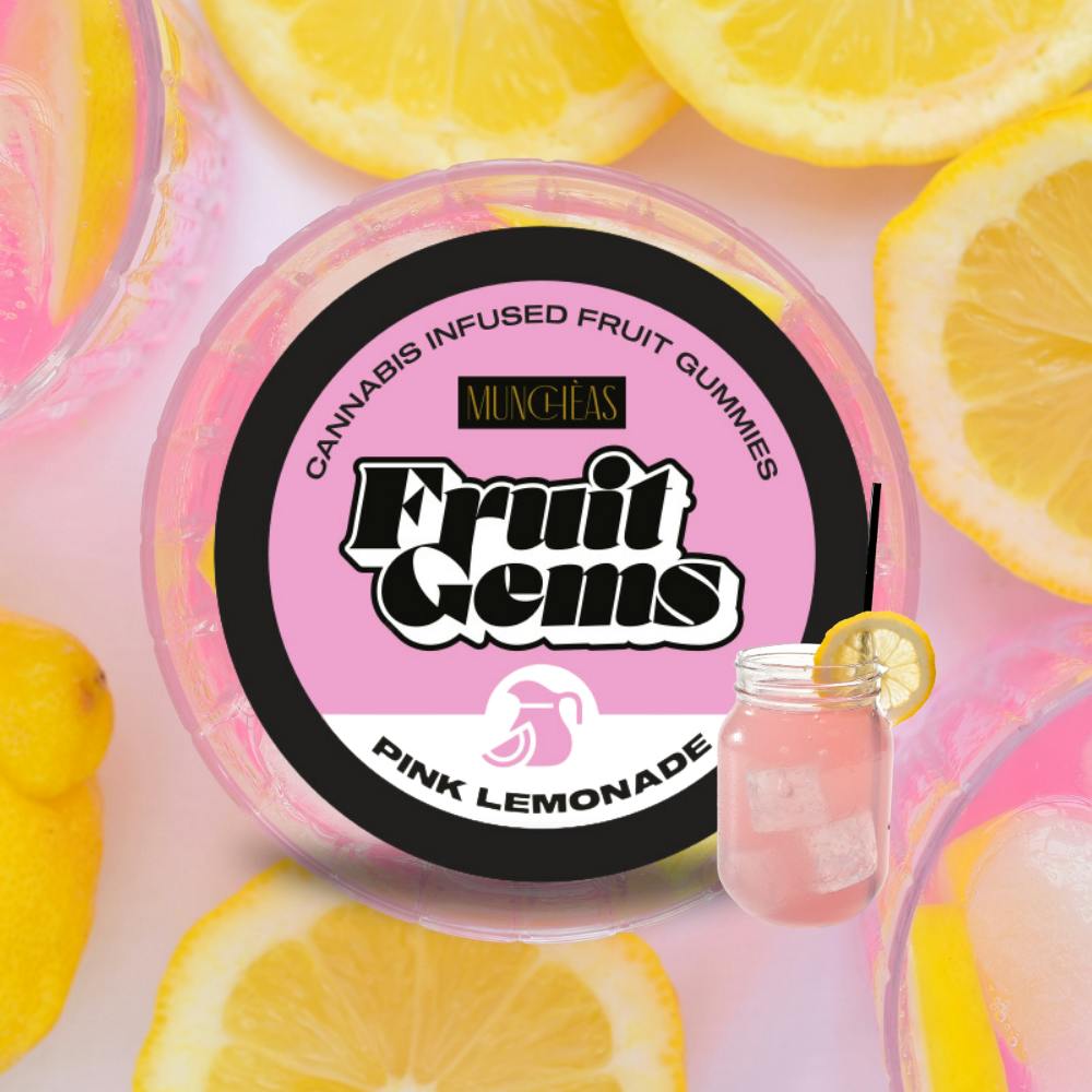 GGG | Pink Lemonade Fruit Gems | 100mg | Chelsea Cannabis