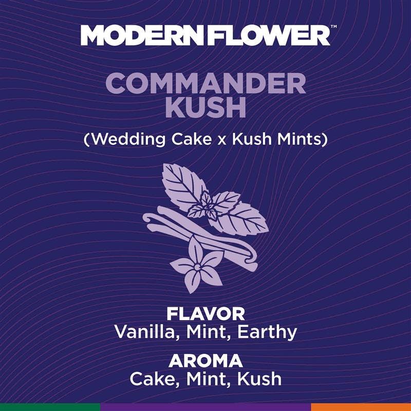 Commander Kush Live Sauce Cartridge