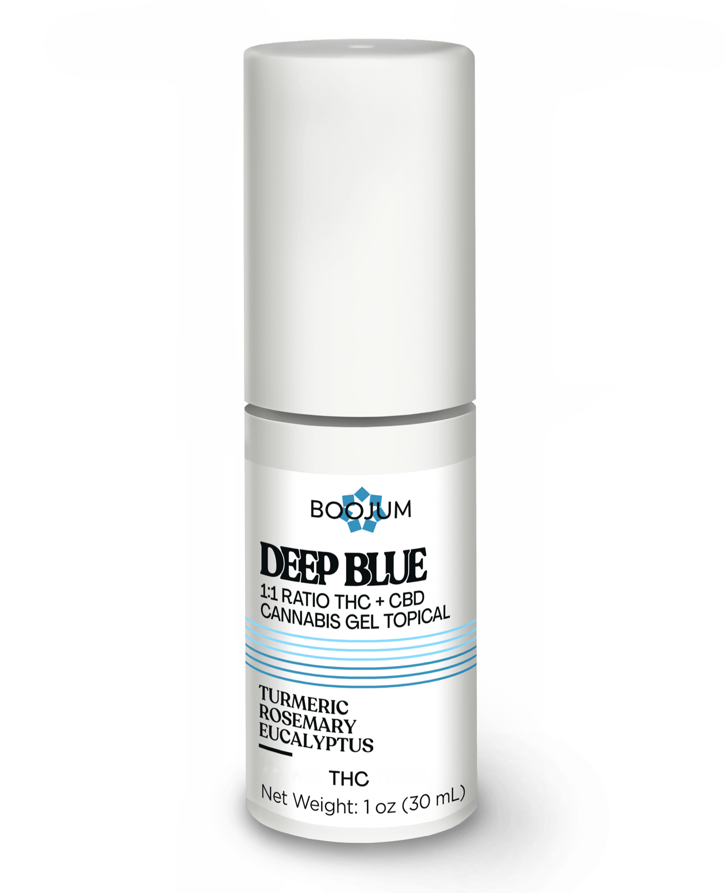 Deep Blue Gel 1:1 THC:CBD | 30 mL