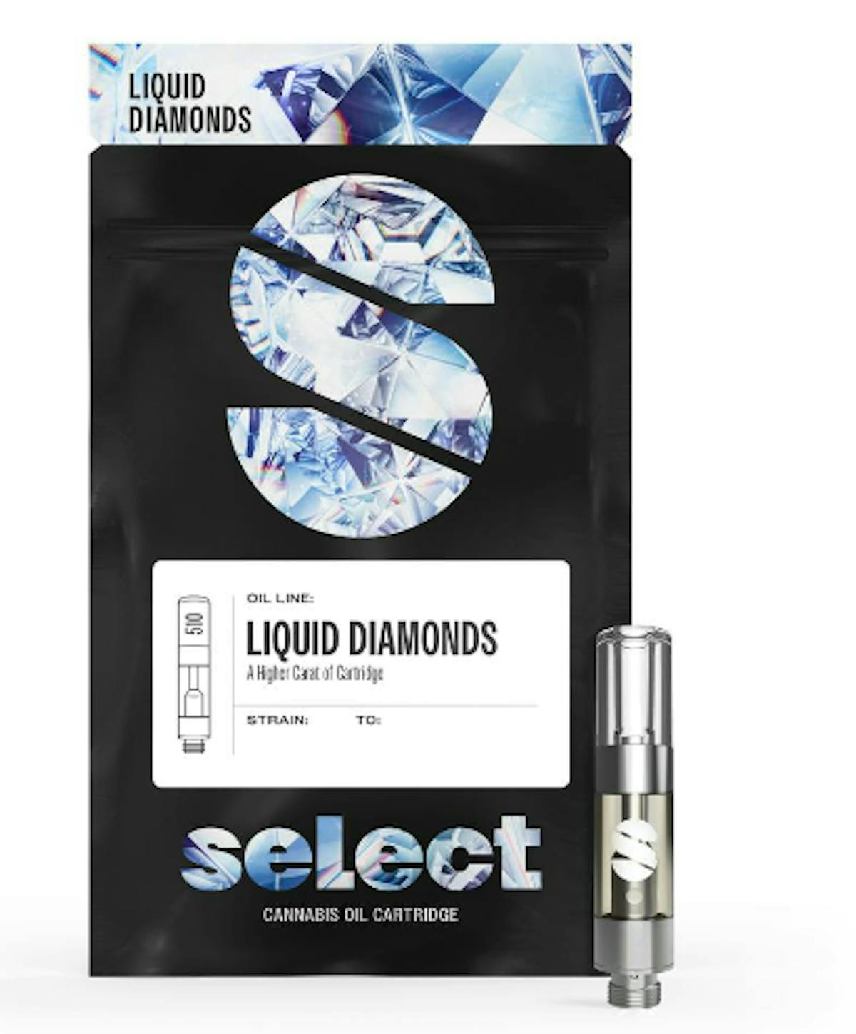 Photo of Select Liquid Diamonds El Fuego 0.5g Cartridge