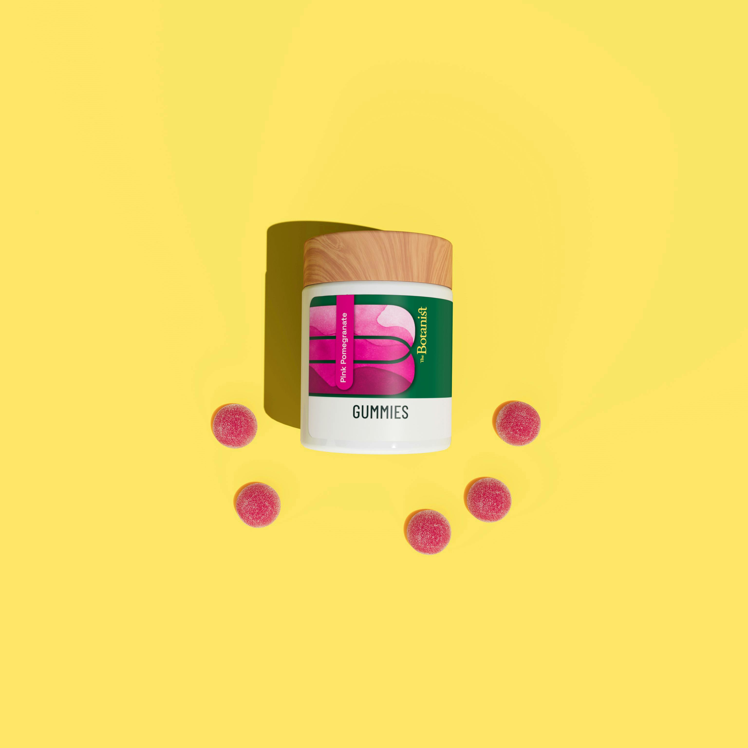 The Botanist Gummies | 10pk (10mg ea) | Pink Pomegranate