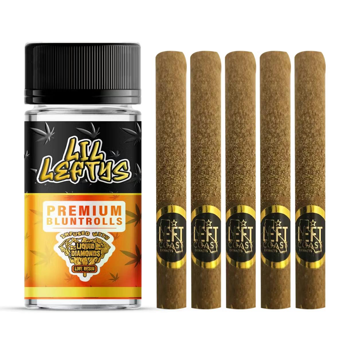 Left Coast Orange Creamsicle 5pk 6.5g Infused Blunts