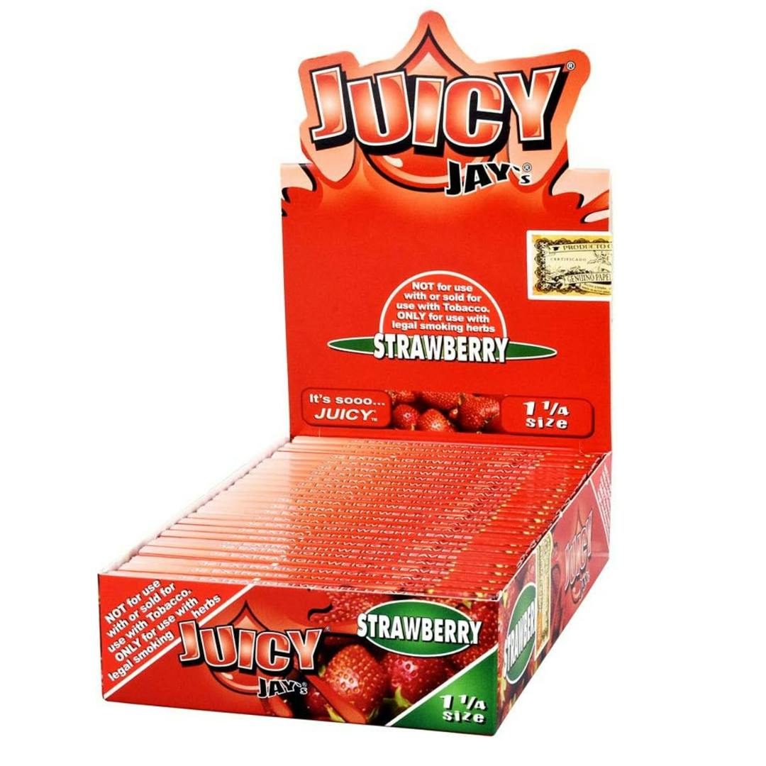 Juicy Jays Rolling Papers Strawberry Flavored | Heka Premium Cannabis