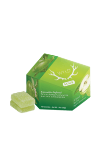 Photo of Sour Apple Sativa Enhanced Gummies