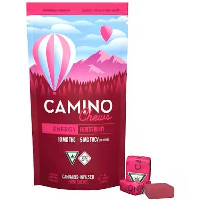 Product: CAMINO CHEWS | FOREST BERRY - ENERGY | 10:5 | 200MG