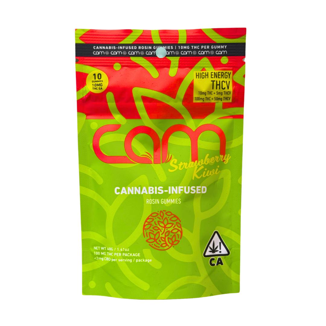 STRAWBERRY KIWI  ROSIN GUMMIES (2:1 THC:THCV)