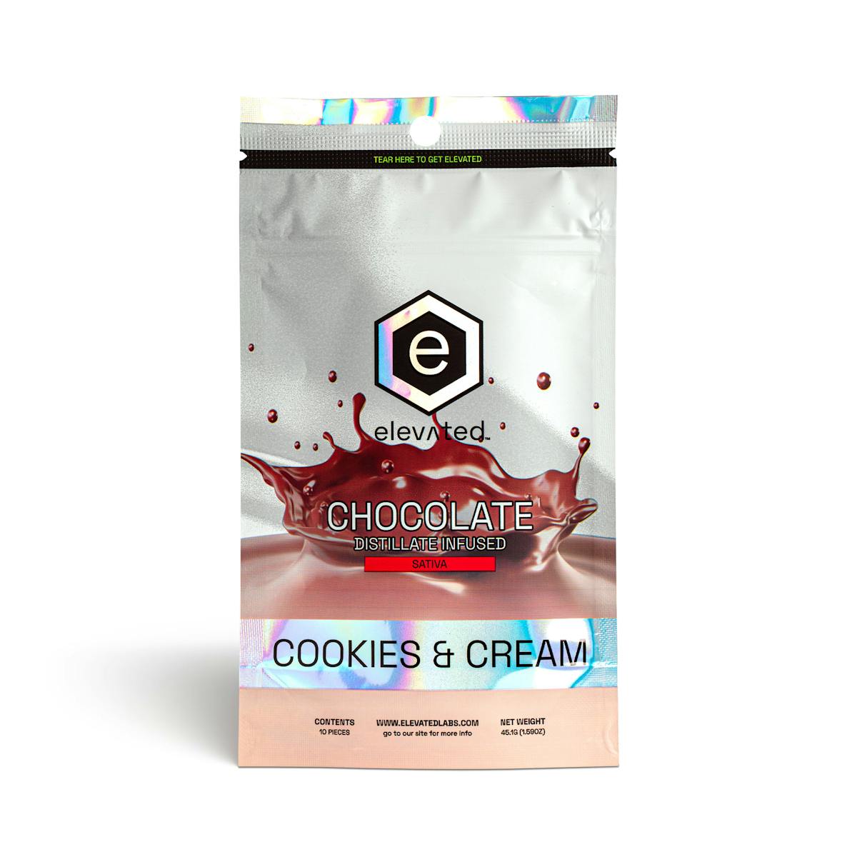 Photo of Cookies & Cream Chocolate Bar – 500mg (Medical)