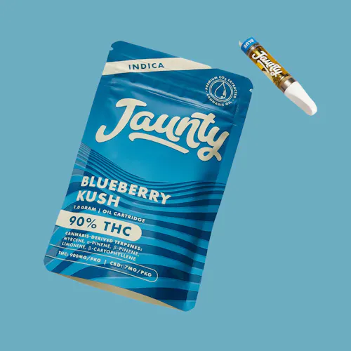 Jaunty | Blueberry Kush Vape Cartridge-1