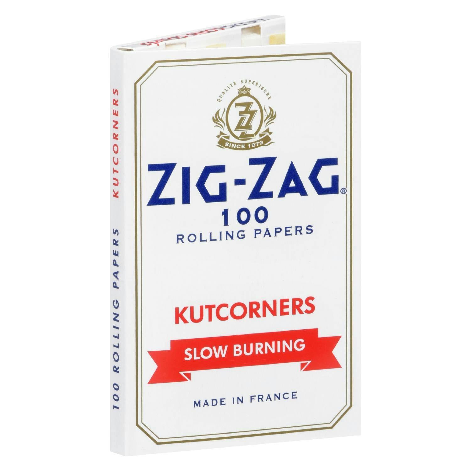 Zig zag - rolling papers - single wide - white (kutcorner slow burning)
