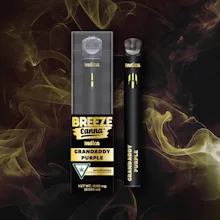 Breeze - 1g Live Resin Disposable - Grandaddy Purple
