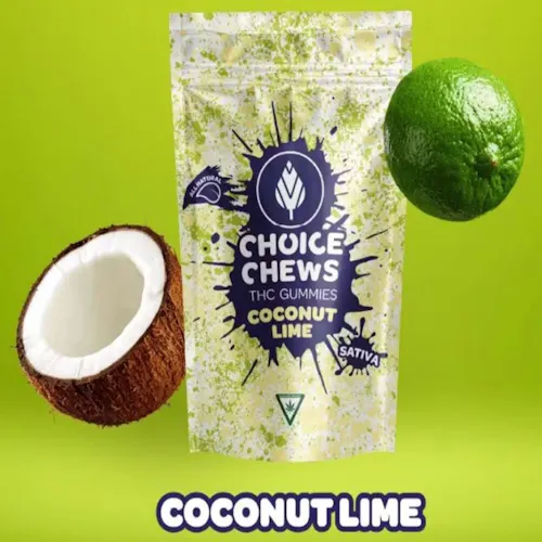 Choice Chews | Coconut Lime Sativa 200mg-1