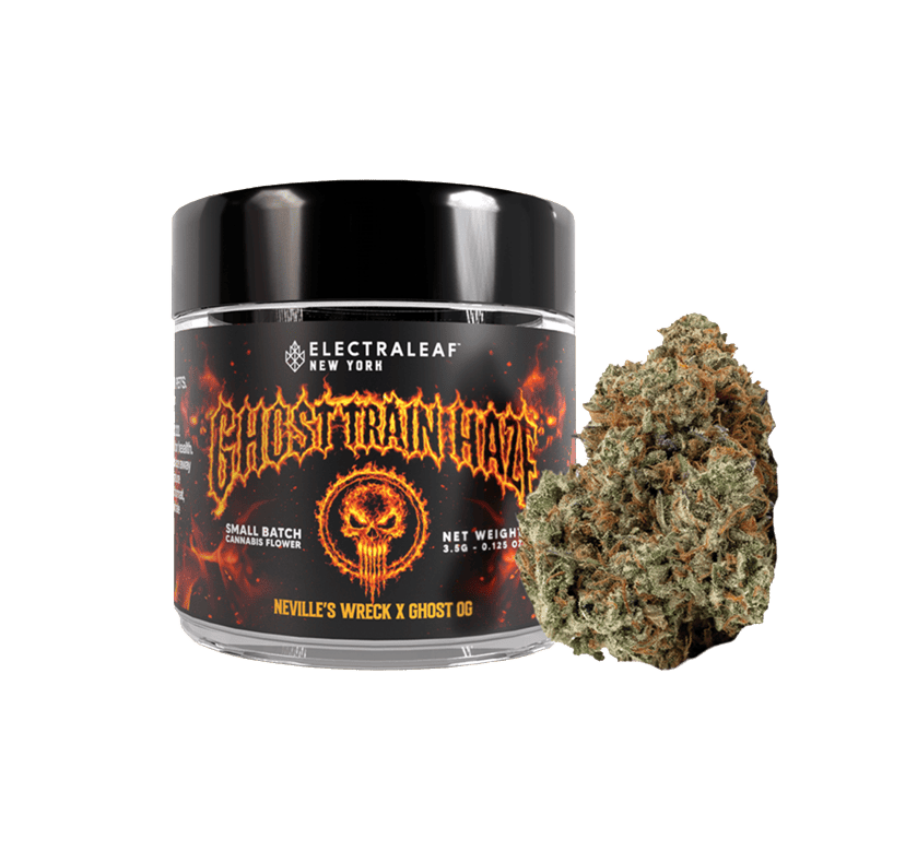 Electraleaf Ghost Train Haze Flower 3.5g | Sacred Bloom