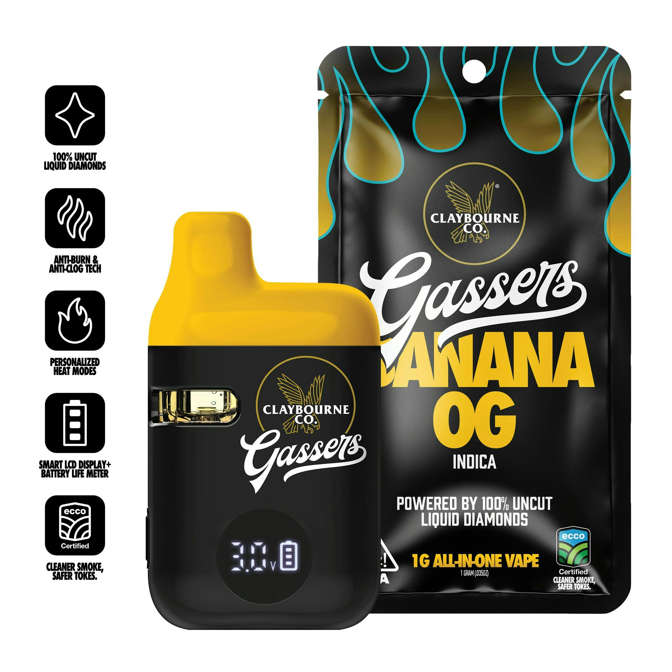 OGクッシュ1G＋VP虹 3%WAX VapeMania CBD CBG 94%