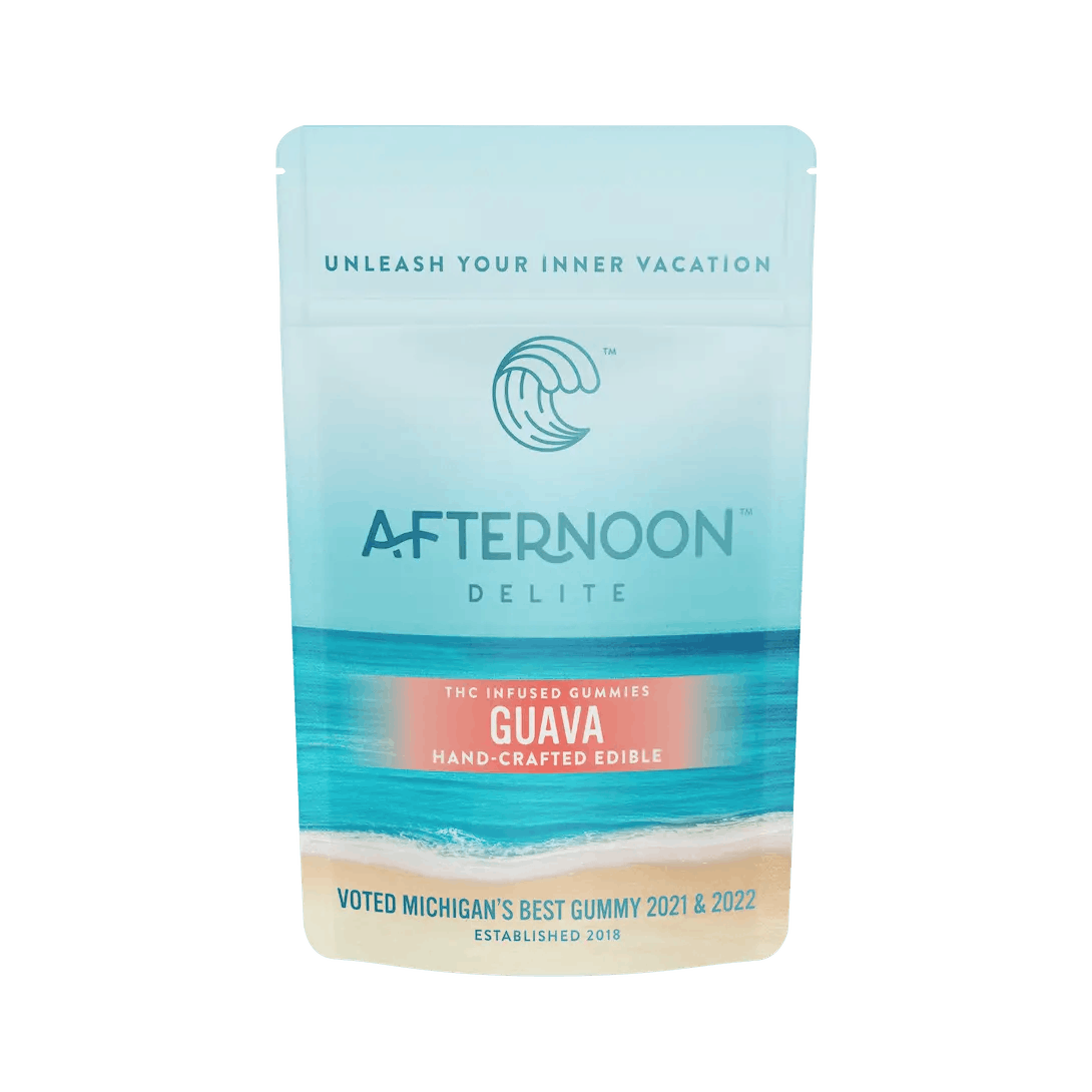 Afternoon Delite - 200mg Gummies - Strawberry Guava